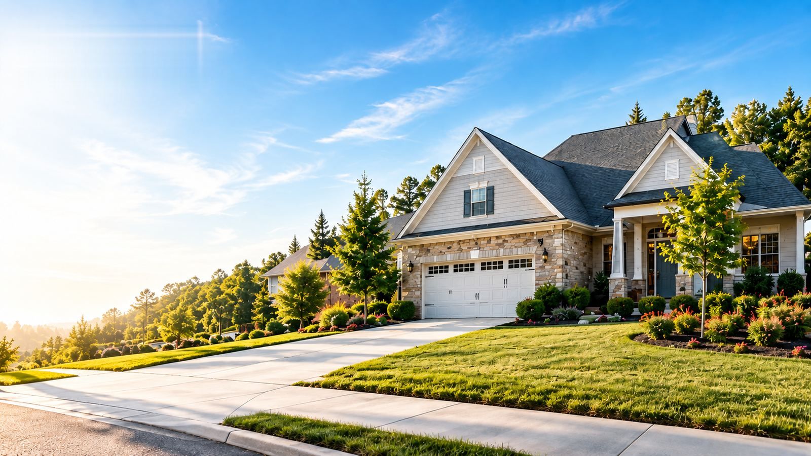 A home in the Greater Greenville area served by High Level HVAC